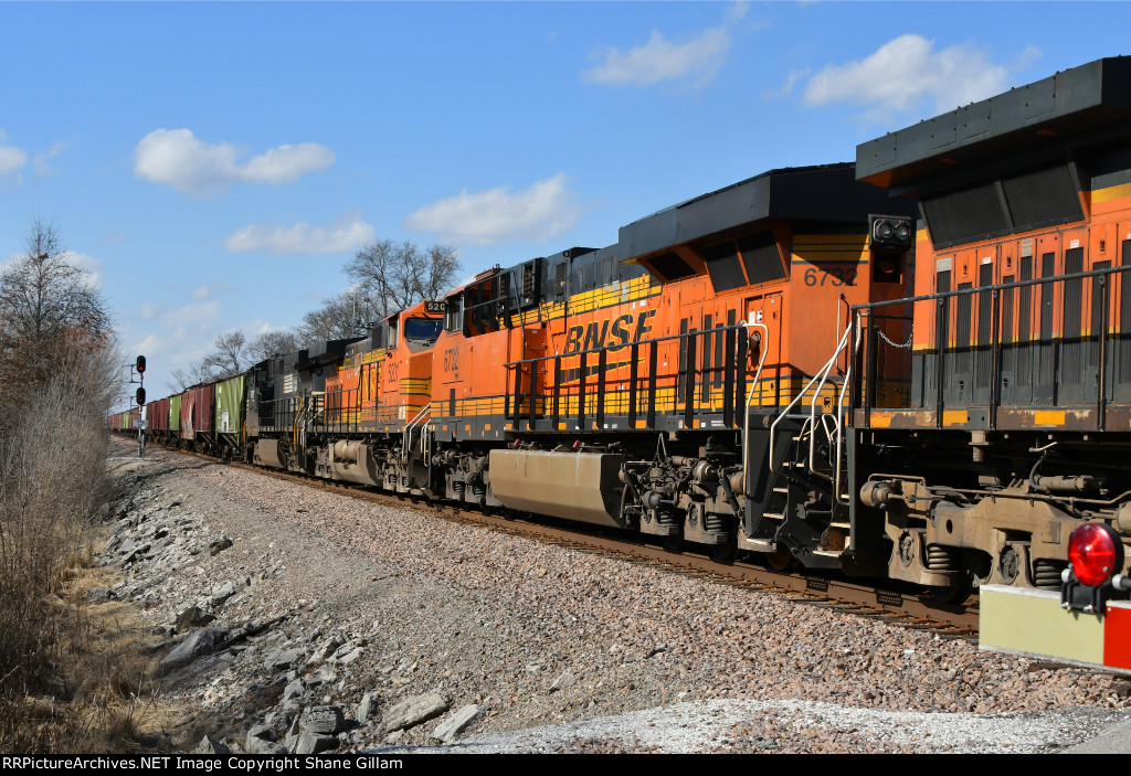 BNSF 6732 Roster shot